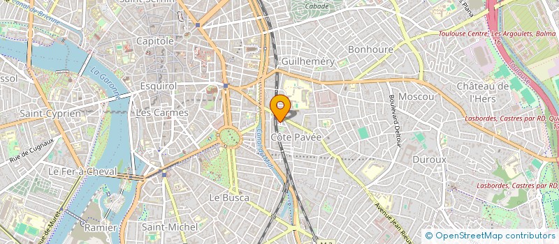 localisation de l'entreprise MADAME JUSTINE FASSONI à TOULOUSE