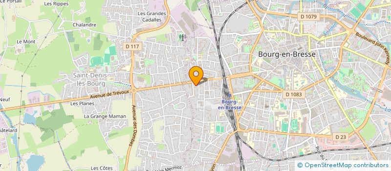 localisation de l'entreprise MADAME JUSTINE FAYRAC à BOURG-EN-BRESSE