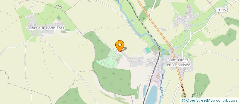 localisation de l'entreprise MADAME JUSTINE FEUILLETTE  BEAUVAIS