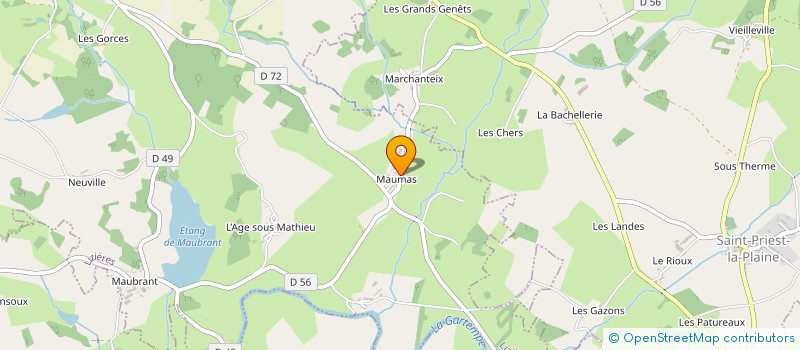 localisation de l'entreprise MADAME JUSTINE FILIPPINI à CHAMBORAND