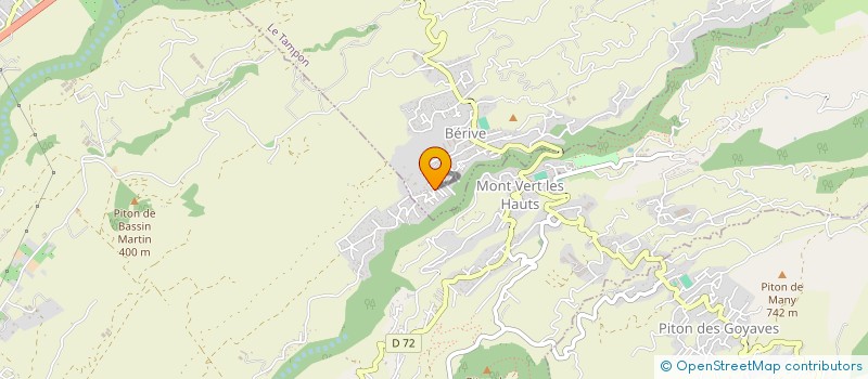 localisation de l'entreprise MADAME JUSTINE FOIRY  LE TAMPON