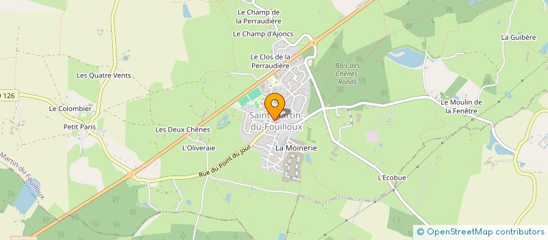 localisation de l'entreprise MADAME JUSTINE FUKS  SAINT-MARTIN-DU-FOUILLOUX