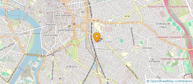 localisation de l'entreprise MADAME JUSTINE GAILLARD à TOULOUSE