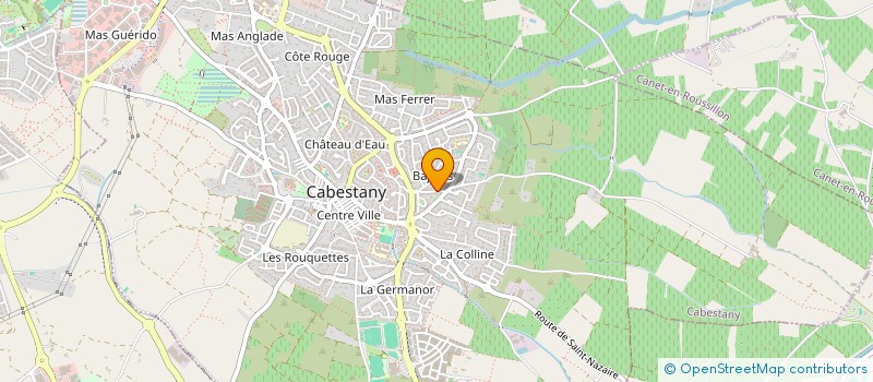 localisation de l'entreprise MADAME JUSTINE GALINDO  CABESTANY