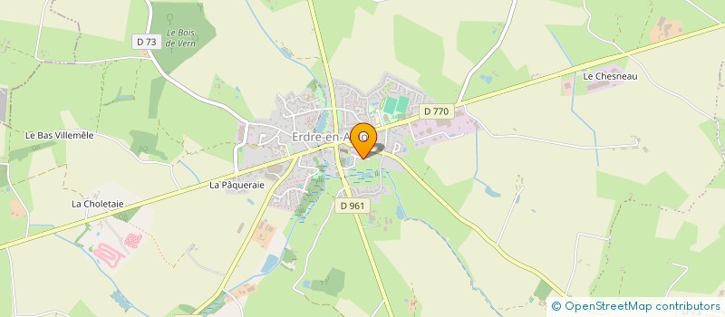 localisation de l'entreprise MADAME JUSTINE GAUBERT  ERDRE-EN-ANJOU