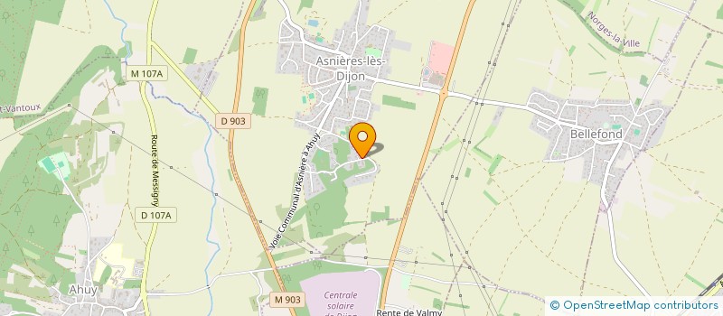 localisation de l'entreprise MADAME JUSTINE GAUCHE à CHEVIGNY-SAINT-SAUVEUR