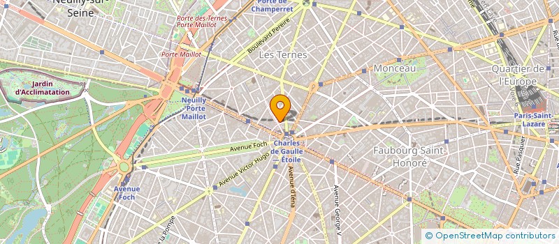 localisation de l'entreprise MADAME JUSTINE GAUDIN  PARIS