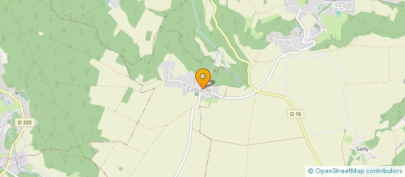 localisation de l'entreprise MADAME JUSTINE GEORGES  VILLERS-COTTERETS