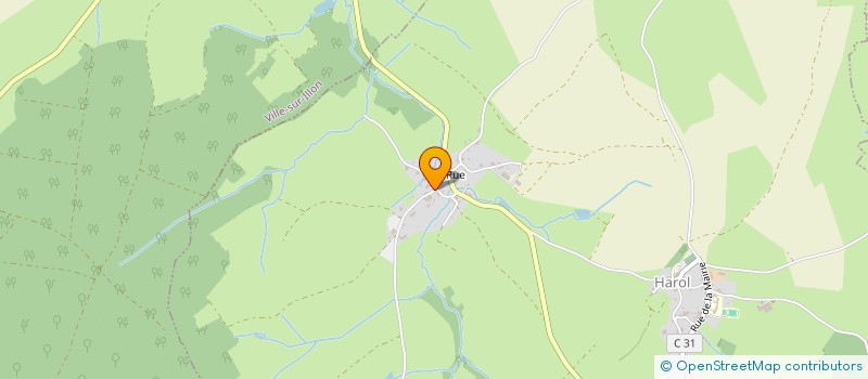 localisation de l'entreprise MADAME JUSTINE GERARD  HAROL