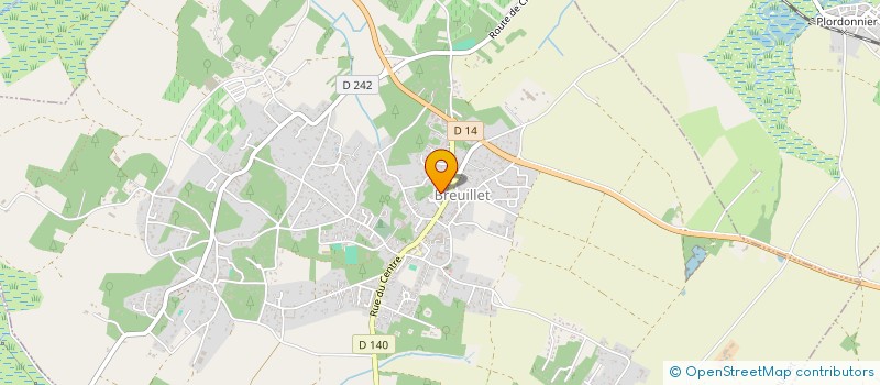 localisation de l'entreprise MADAME JUSTINE GERMAIN à BREUILLET