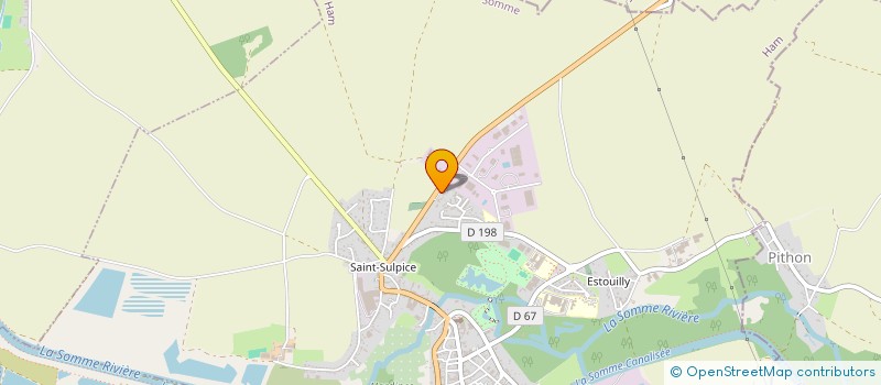 localisation de l'entreprise MADAME JUSTINE GROST  HAM