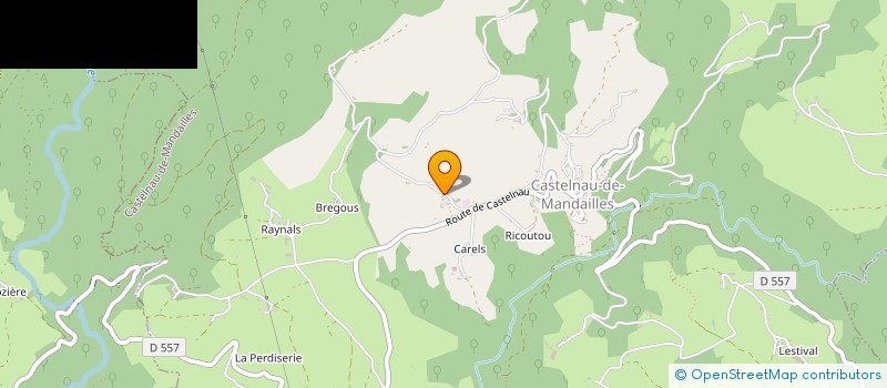 localisation de l'entreprise MADAME JUSTINE GUERINI à CASTELNAU-DE-MANDAILLES