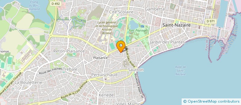 localisation de l'entreprise MADAME JUSTINE GUILLARD  PONTCHATEAU