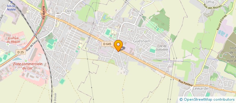 localisation de l'entreprise MADAME JUSTINE GULLO  GUESNAIN