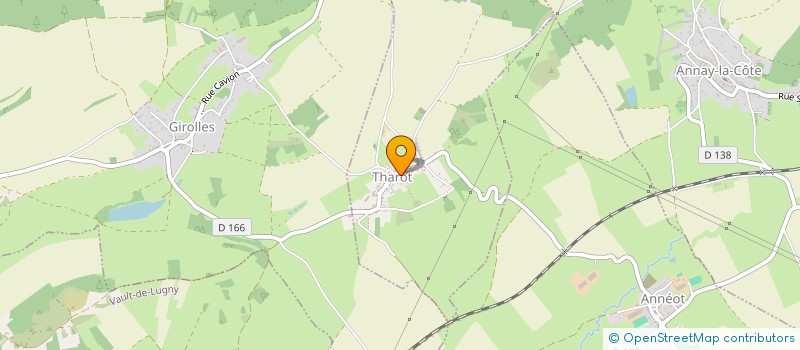 localisation de l'entreprise MADAME JUSTINE GUSSAGO  THAROT