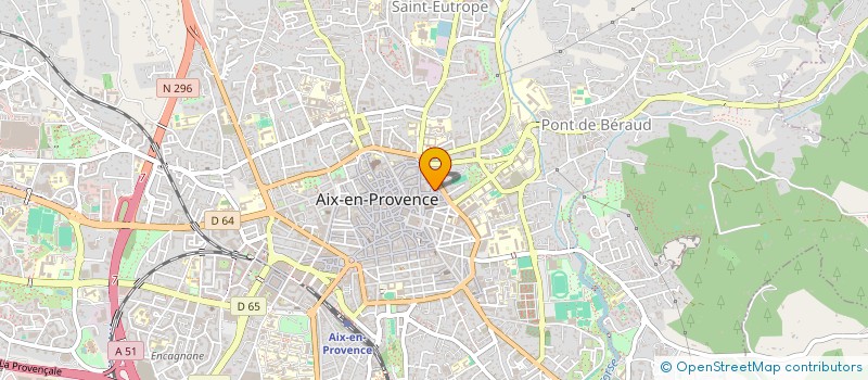 localisation de l'entreprise MADAME JUSTINE HAAS à AIX-EN-PROVENCE