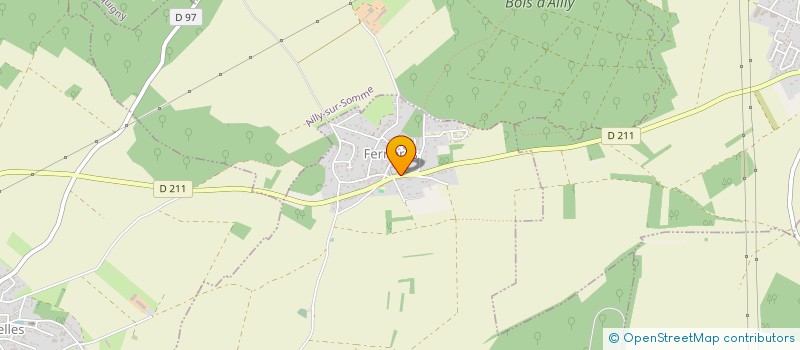 localisation de l'entreprise MADAME JUSTINE HERICOTTE  FERRIERES