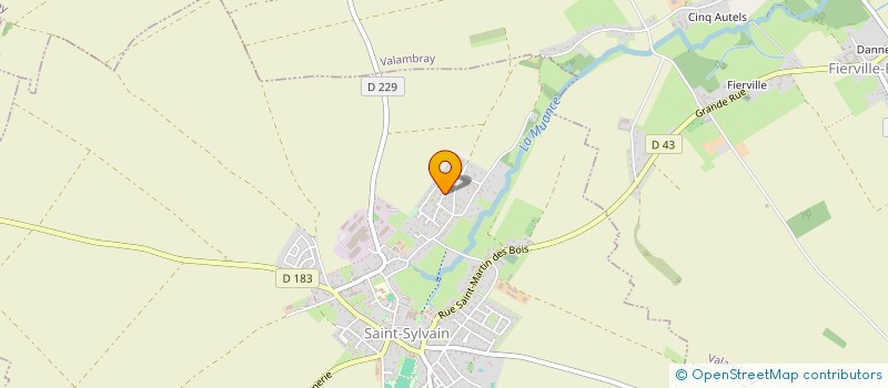 localisation de l'entreprise MADAME JUSTINE HERNANDEZ  VALAMBRAY