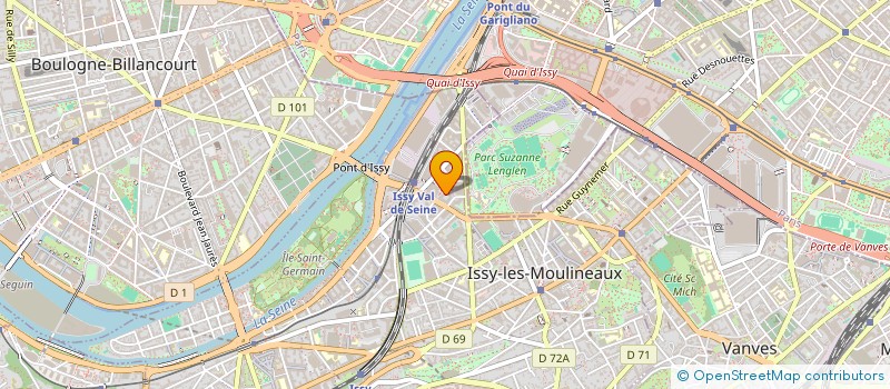 localisation de l'entreprise MADAME JUSTINE HERY à ISSY-LES-MOULINEAUX