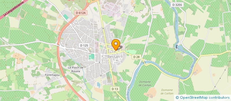 localisation de l'entreprise MADAME JUSTINE HUGEL  BESSAN