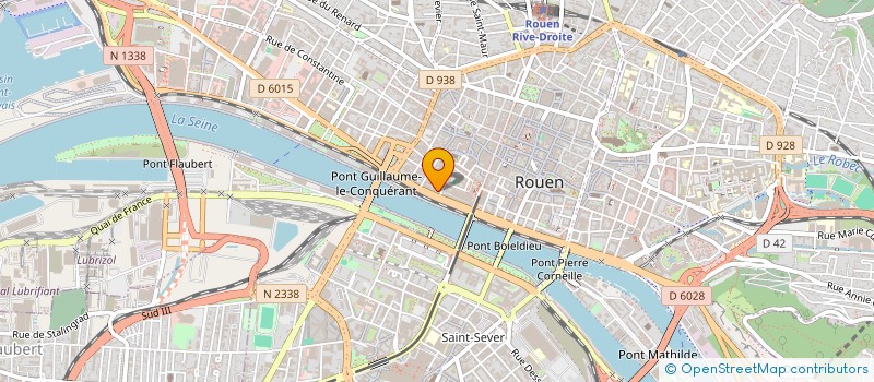 localisation de l'entreprise MADAME JUSTINE HUNAULT--DEQUATREMARE à ROUEN