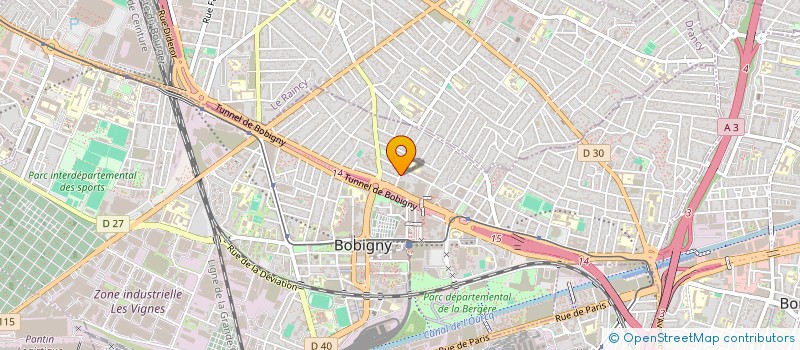 localisation de l'entreprise MADAME JUSTINE ICETA  BOBIGNY