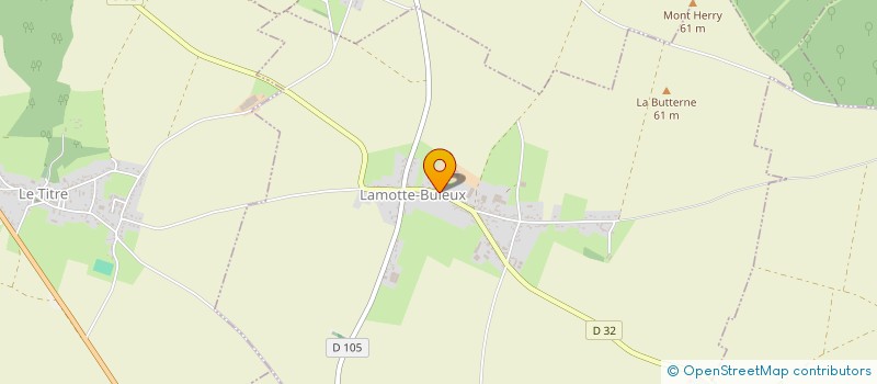 localisation de l'entreprise MADAME JUSTINE ISRAEL à LAMOTTE-BULEUX