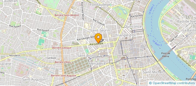 localisation de l'entreprise MADAME JUSTINE JAMROZ  BORDEAUX