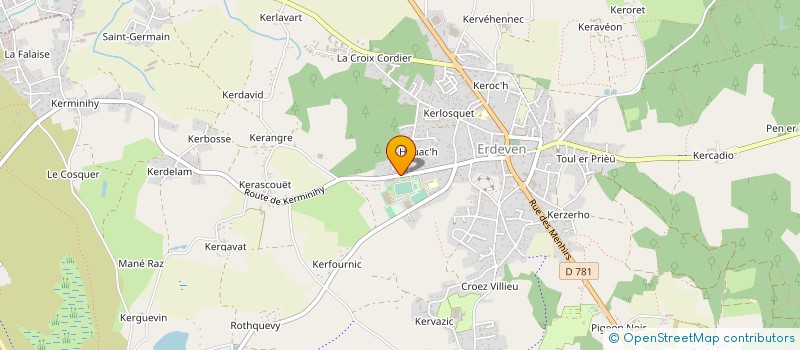 localisation de l'entreprise MADAME JUSTINE JOLLIVET  LOCOAL-MENDON