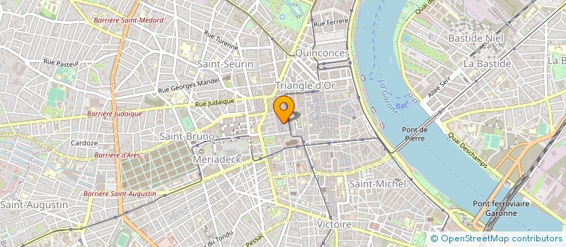 localisation de l'entreprise MADAME JUSTINE JOYEUX  BORDEAUX