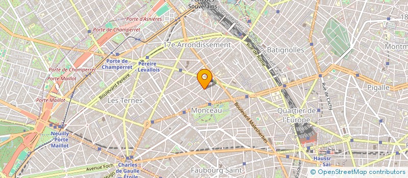 localisation de l'entreprise MADAME JUSTINE JUSTINE  PARIS