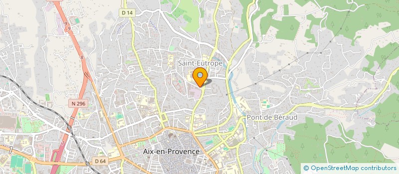 localisation de l'entreprise MADAME JUSTINE KANINSKI  AIX-EN-PROVENCE