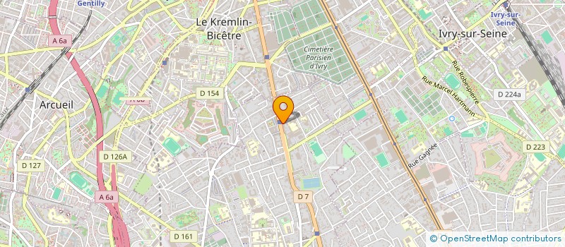 localisation de l'entreprise MADAME JUSTINE KARIMZADEH à VILLEJUIF