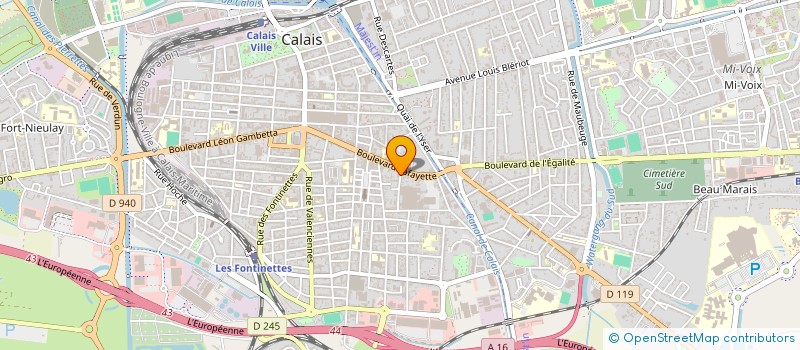 localisation de l'entreprise MADAME JUSTINE KLABA  WIMILLE