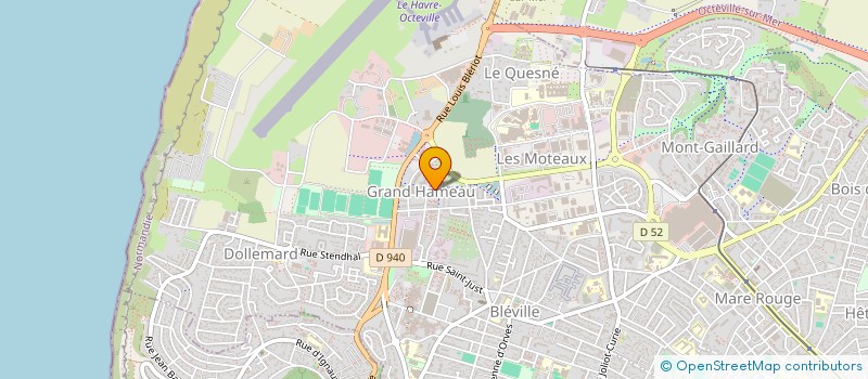 localisation de l'entreprise MADAME JUSTINE LABORDE  LE HAVRE