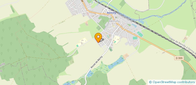 localisation de l'entreprise MADAME JUSTINE LAINET à REMILLY