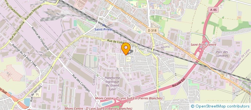 localisation de l'entreprise MADAME JUSTINE LAMBERT  MIONS