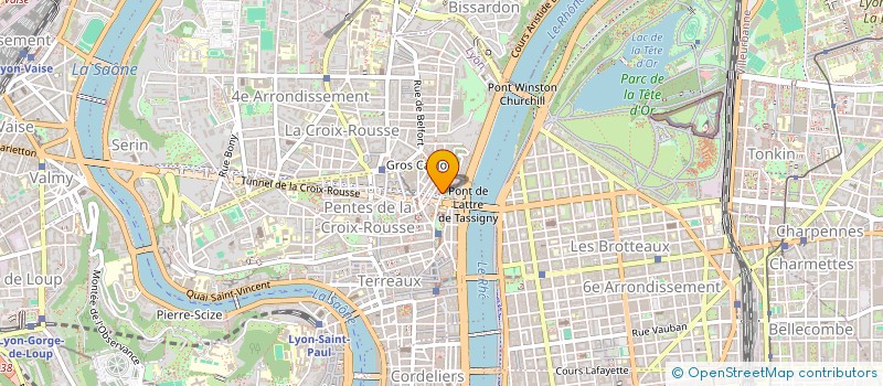 localisation de l'entreprise MADAME JUSTINE LAMBERT à LYON