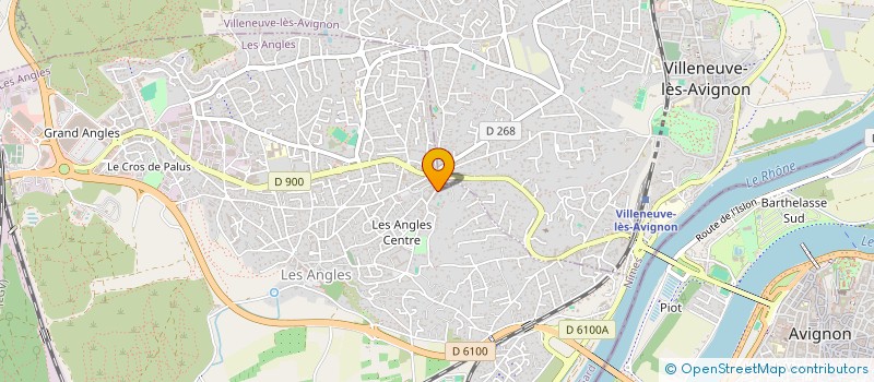 localisation de l'entreprise MADAME JUSTINE LAURENS  LE PONTET