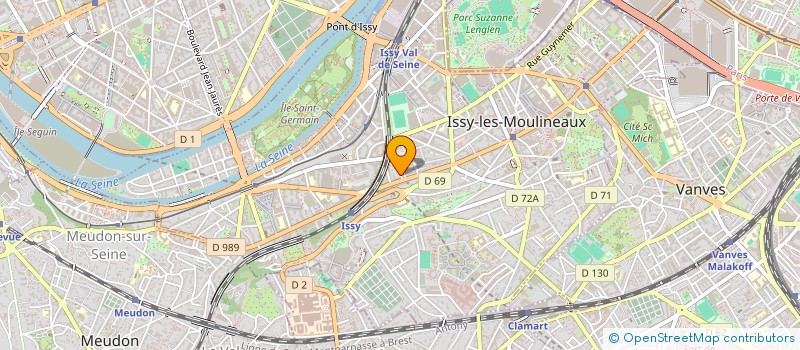 localisation de l'entreprise MADAME JUSTINE LE ROY à ISSY-LES-MOULINEAUX