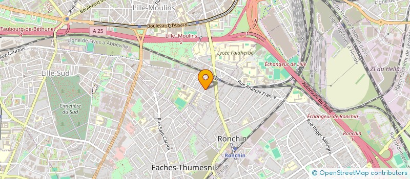 localisation de l'entreprise MADAME JUSTINE LEBOUCHER à LILLE
