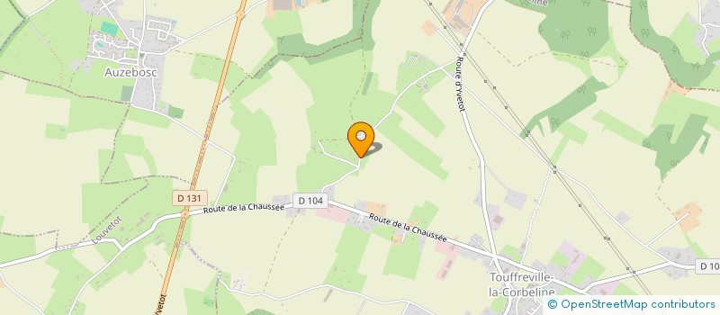 localisation de l'entreprise MADAME JUSTINE LECLERC à TOUFFREVILLE-LA-CORBELINE