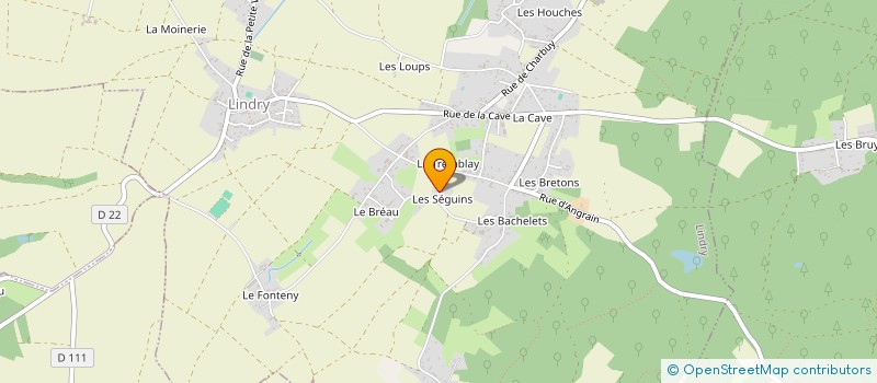 localisation de l'entreprise MADAME JUSTINE LECOLE à LINDRY