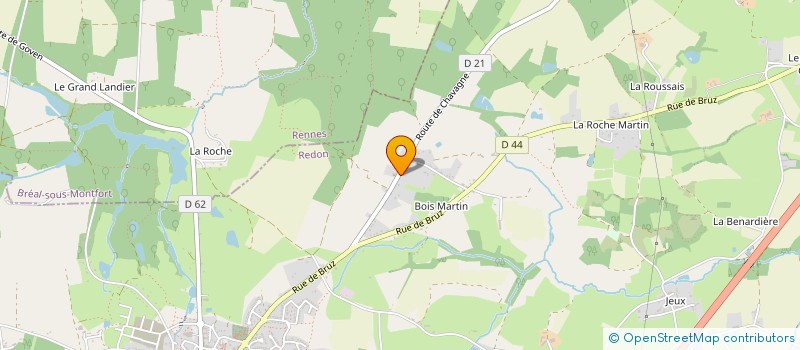 localisation de l'entreprise MADAME JUSTINE LECOMTE  GOVEN