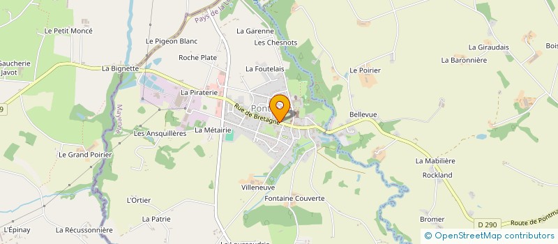 localisation de l'entreprise MADAME JUSTINE LEMARIE  MONTAUDIN