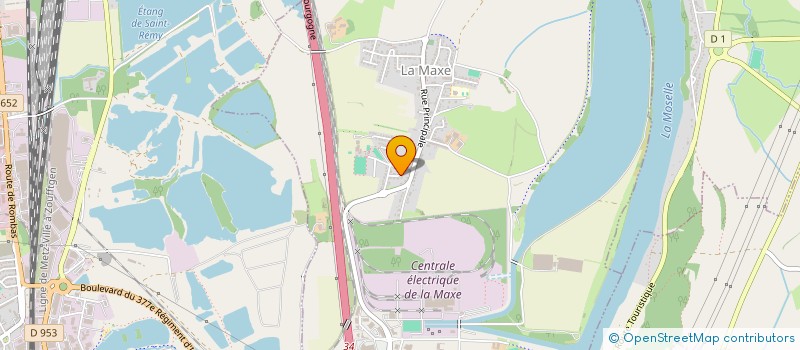 localisation de l'entreprise MADAME JUSTINE LEMEL  LA MAXE