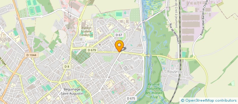 localisation de l'entreprise MADAME JUSTINE LENAIN à SAINT-QUENTIN