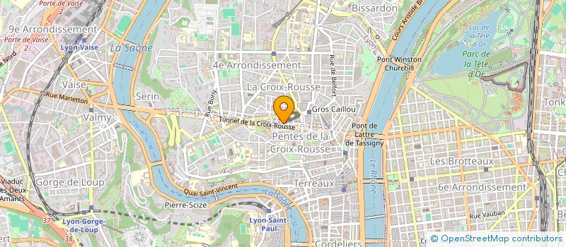 localisation de l'entreprise MADAME JUSTINE LHOTE à LYON