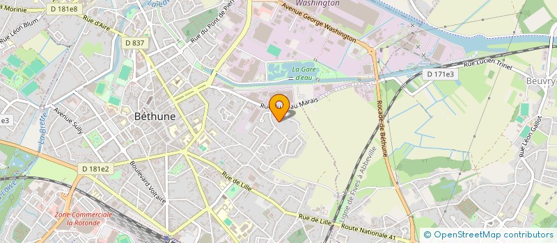 localisation de l'entreprise MADAME JUSTINE LIBERT  LABOURSE