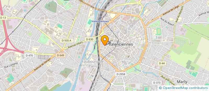 localisation de l'entreprise MADAME JUSTINE LOCURATOLO à VALENCIENNES